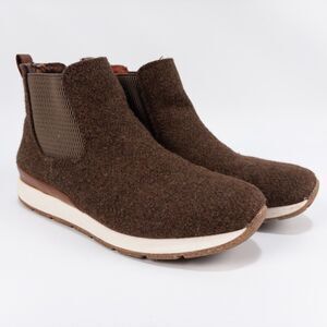 B.O.C. Kara Women’s Wool Chelsea Ankle Boots Brown Slip-On Size ~6.5